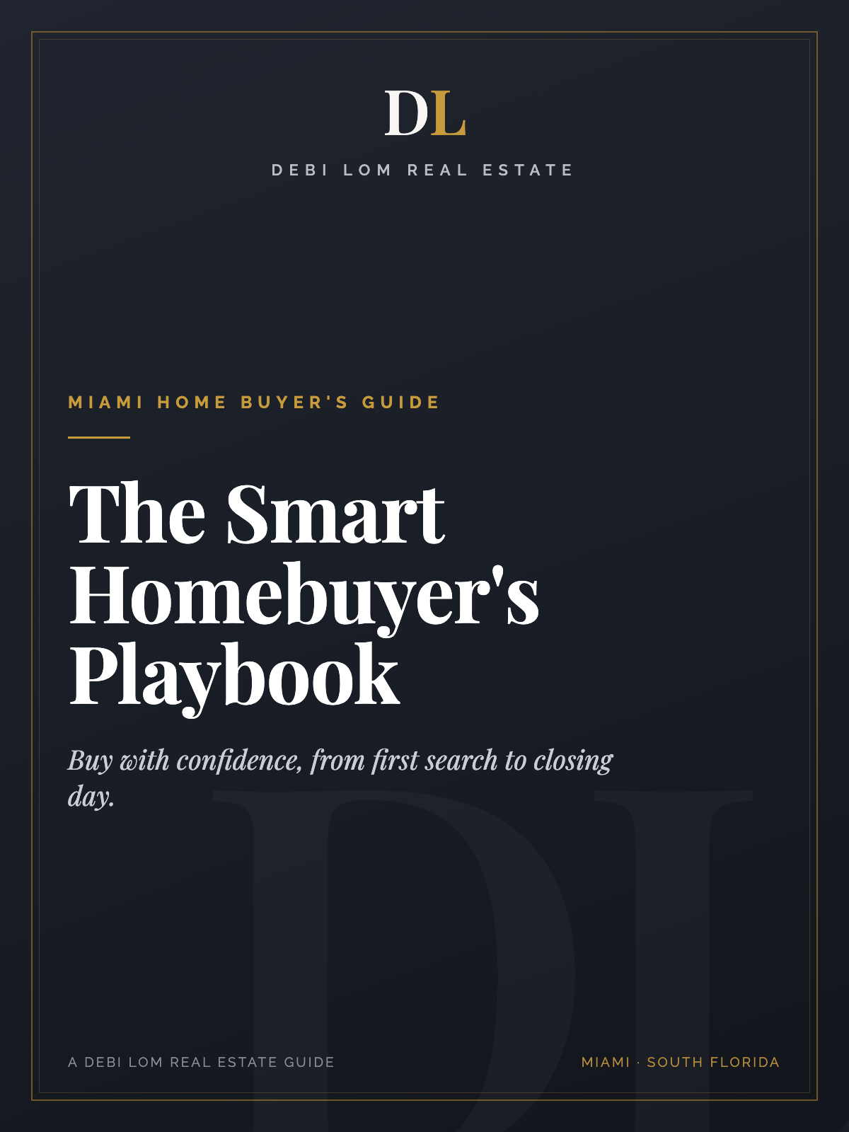 The Smart Homebuyer's Playbook cover